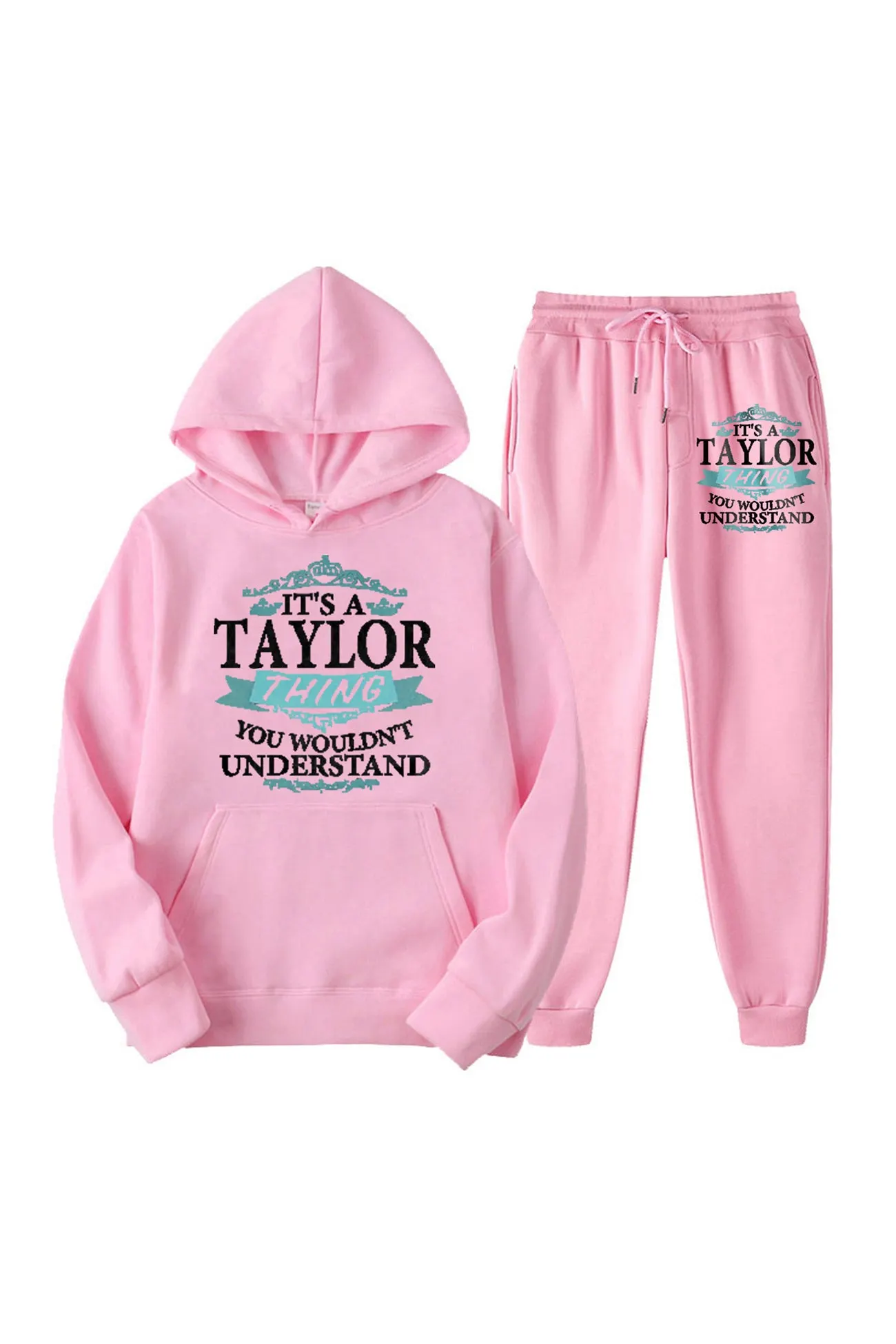 Maxct Taylor's Graphic Hoodie Long Pants Suits
