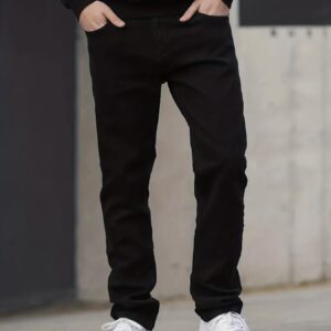 Maxct Men's Casual Regular Fit Jeans With Pockets