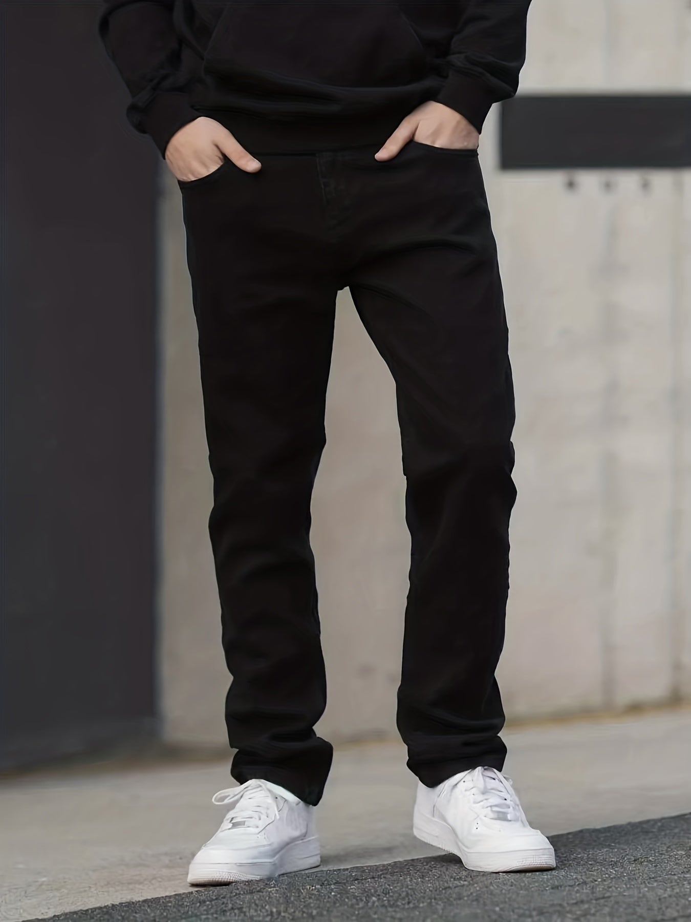 Maxct  Men's Casual Regular Fit Jeans With Pockets