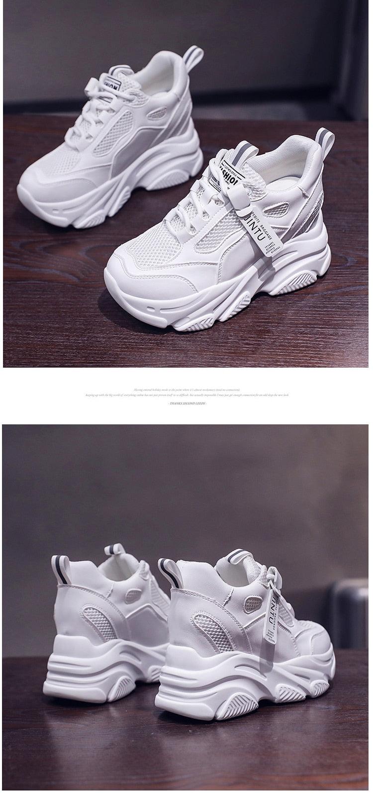 Wedge Platform Chunky Sneakers for Women Maxct