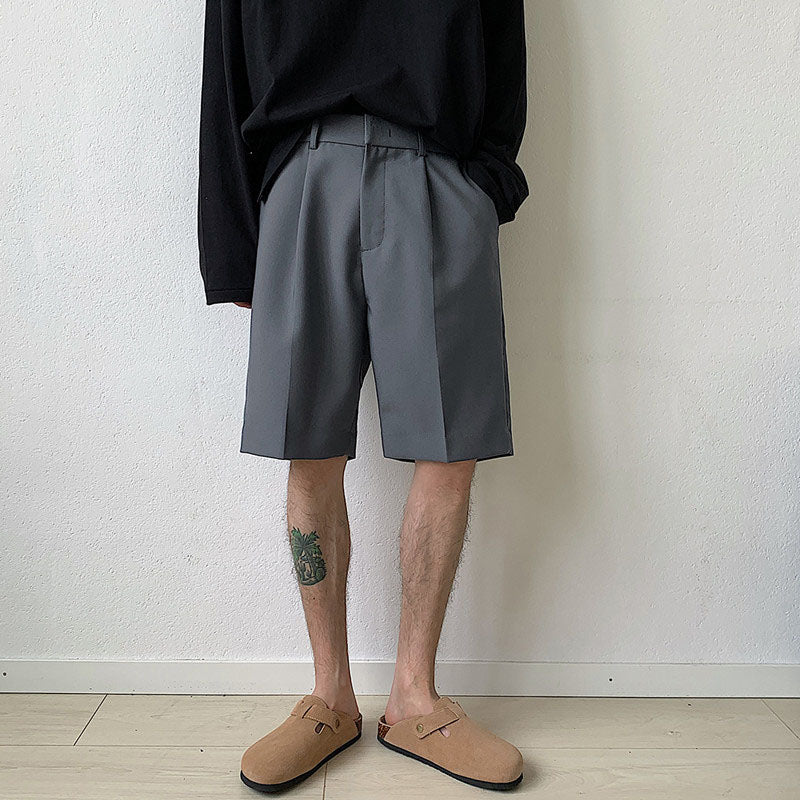Maxct Five Points Casual Straight Shorts