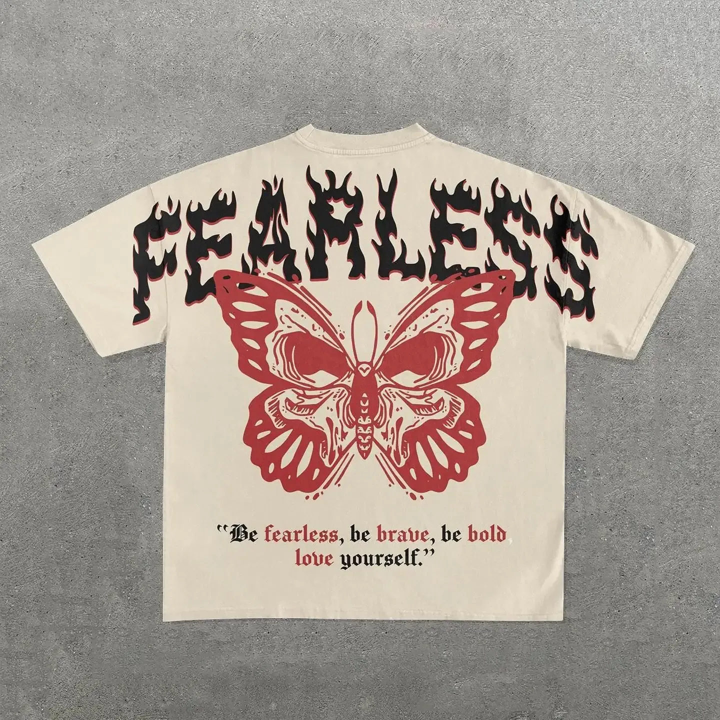European and American fashion trend cartoon print oversized T-shirt men's Y2K street Harajuku loose short-sleeved T-shirt