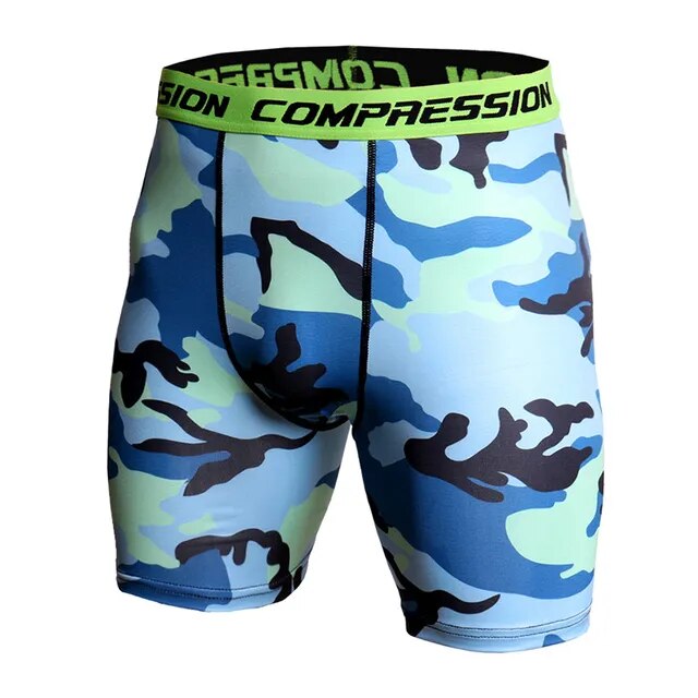 Camouflage Compression Shorts for Men Maxct