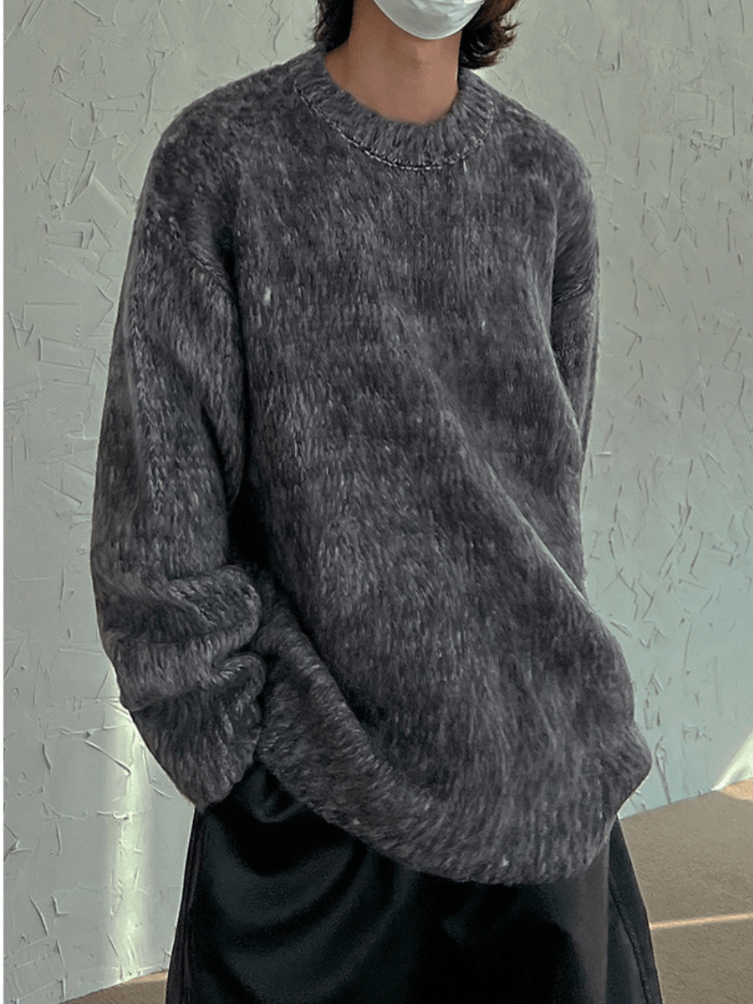 Maxct [Mrcyc] Mohair Loose Sweater Na566