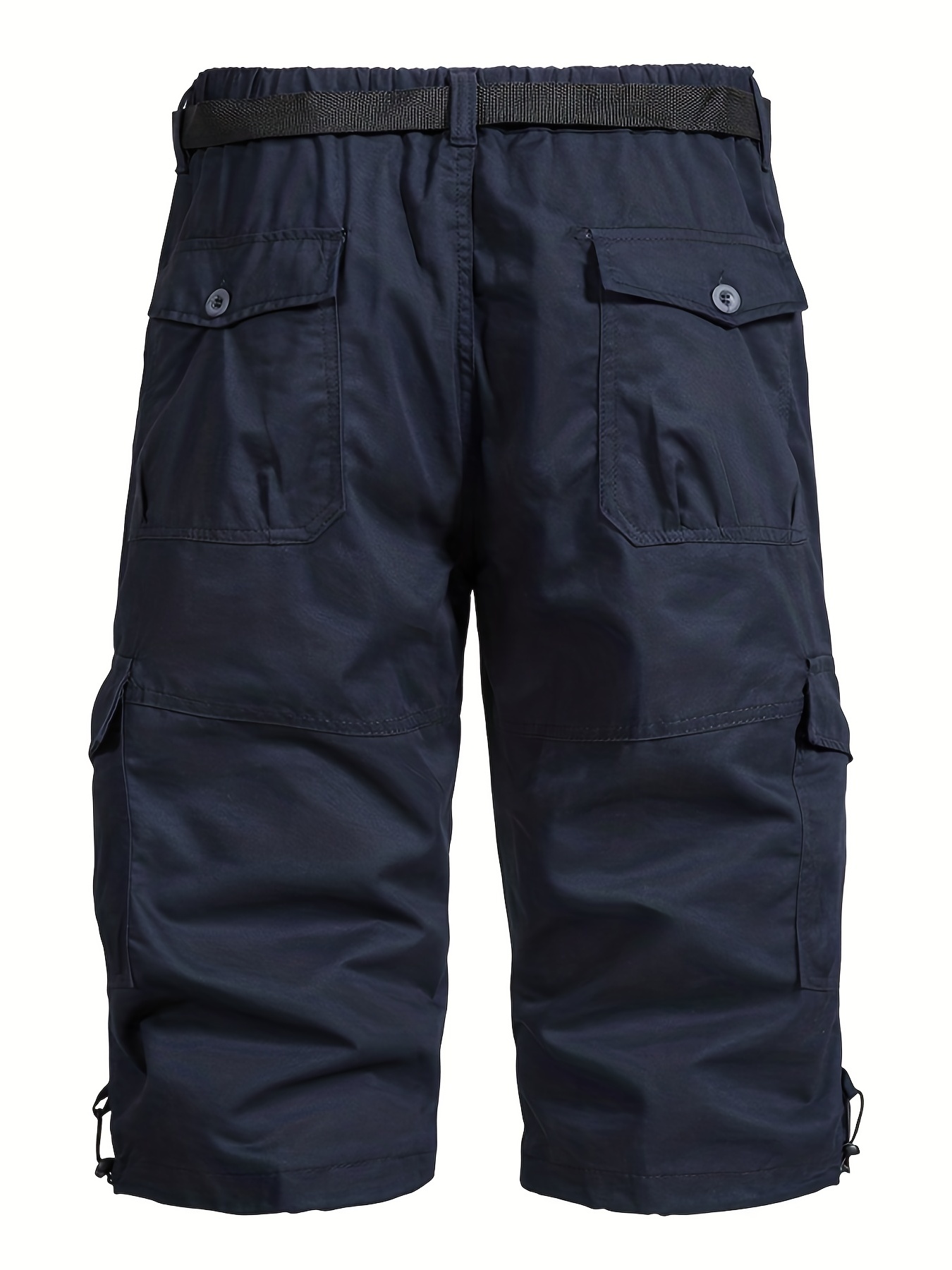 dunnmall Maxct Street Style Men's Casual Cargo Capris Jeans With Pocket, Men's Outfits