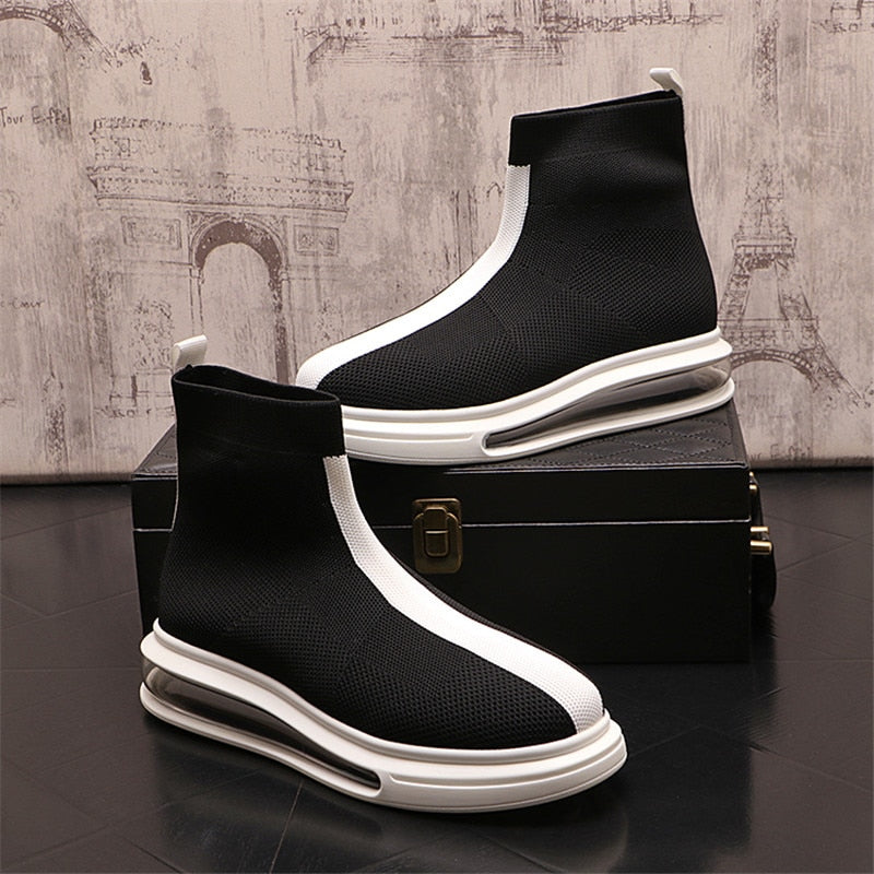 Breathable Knitted Sock Shoes for Men Maxct