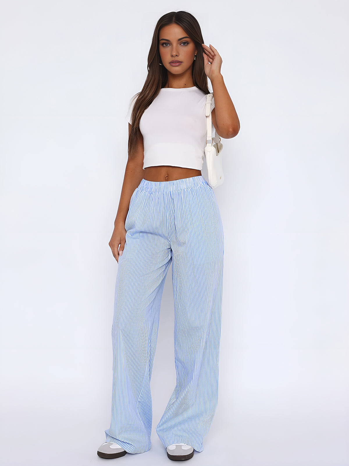 Maxct Styling Striped Long Pants