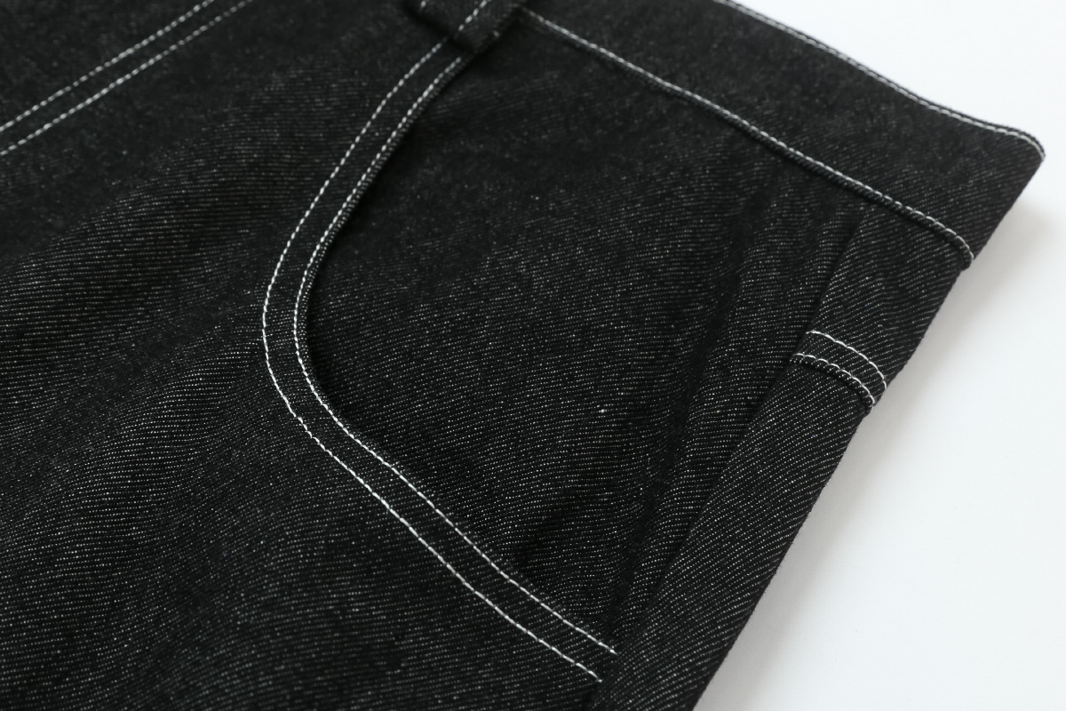 Oversized Jorts Summer Jeans Shorts Men's Wide Leg Baggy Y2K Denim Shorts