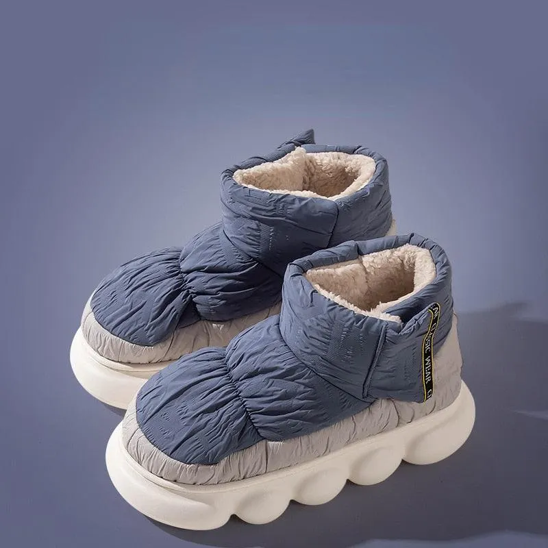 Chunky Ankle Winter Boots for Women Maxct