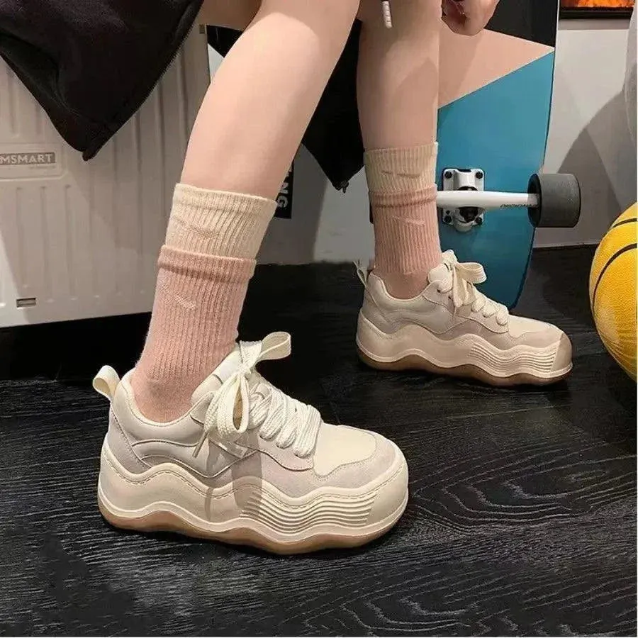 Platform Sneakers for Women - Wave Style Maxct