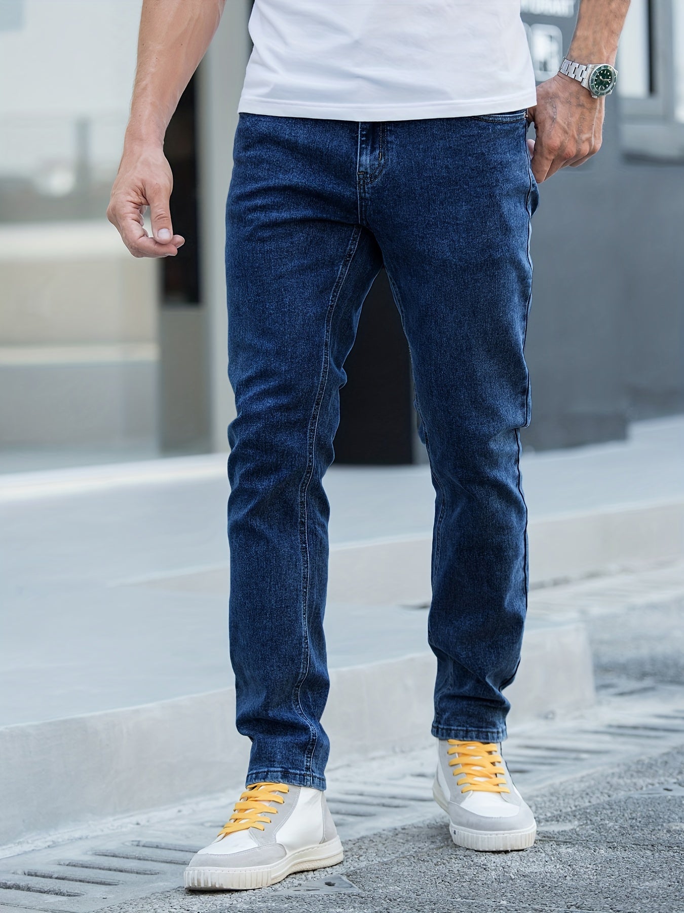 Maxct  Men's Slim Fit Stretch Jeans
