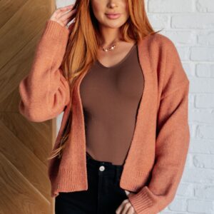 Maxct &Wait for True Love Open Front Cardigan