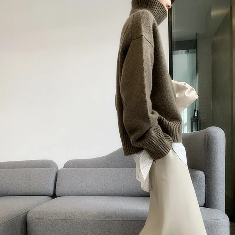 Maxct Paride Turtleneck Cashmere Sweater