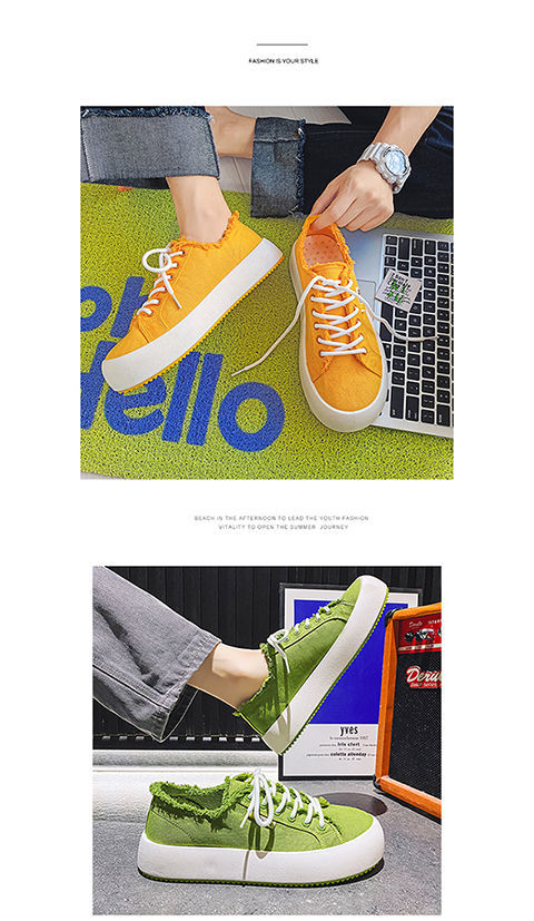 Canvas Sneakers Plimsolls - true deals club