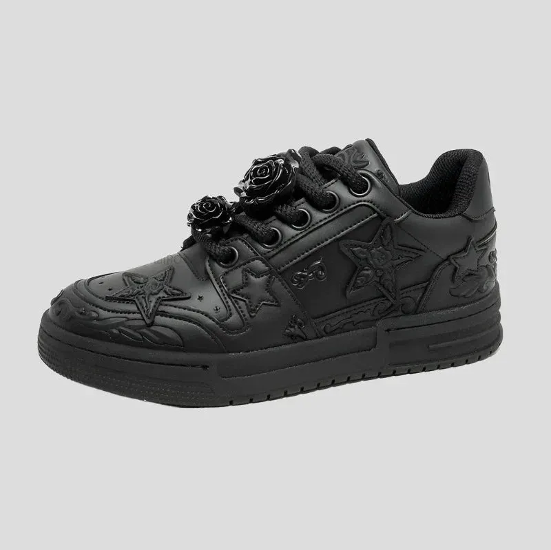 Skate Shoes Retro Y2K Star Punk Hip-hop Skateboard Sneakers Maxct