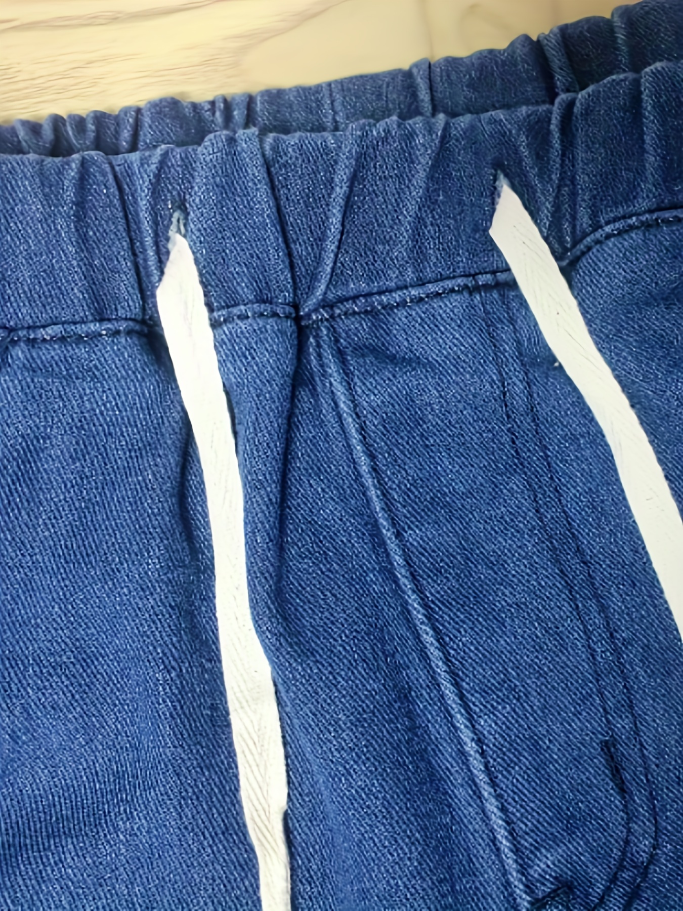 Wide Leg Cotton Jeans, Men's Casual Street Style Loose Fit Denim Pants For Spring Summer
