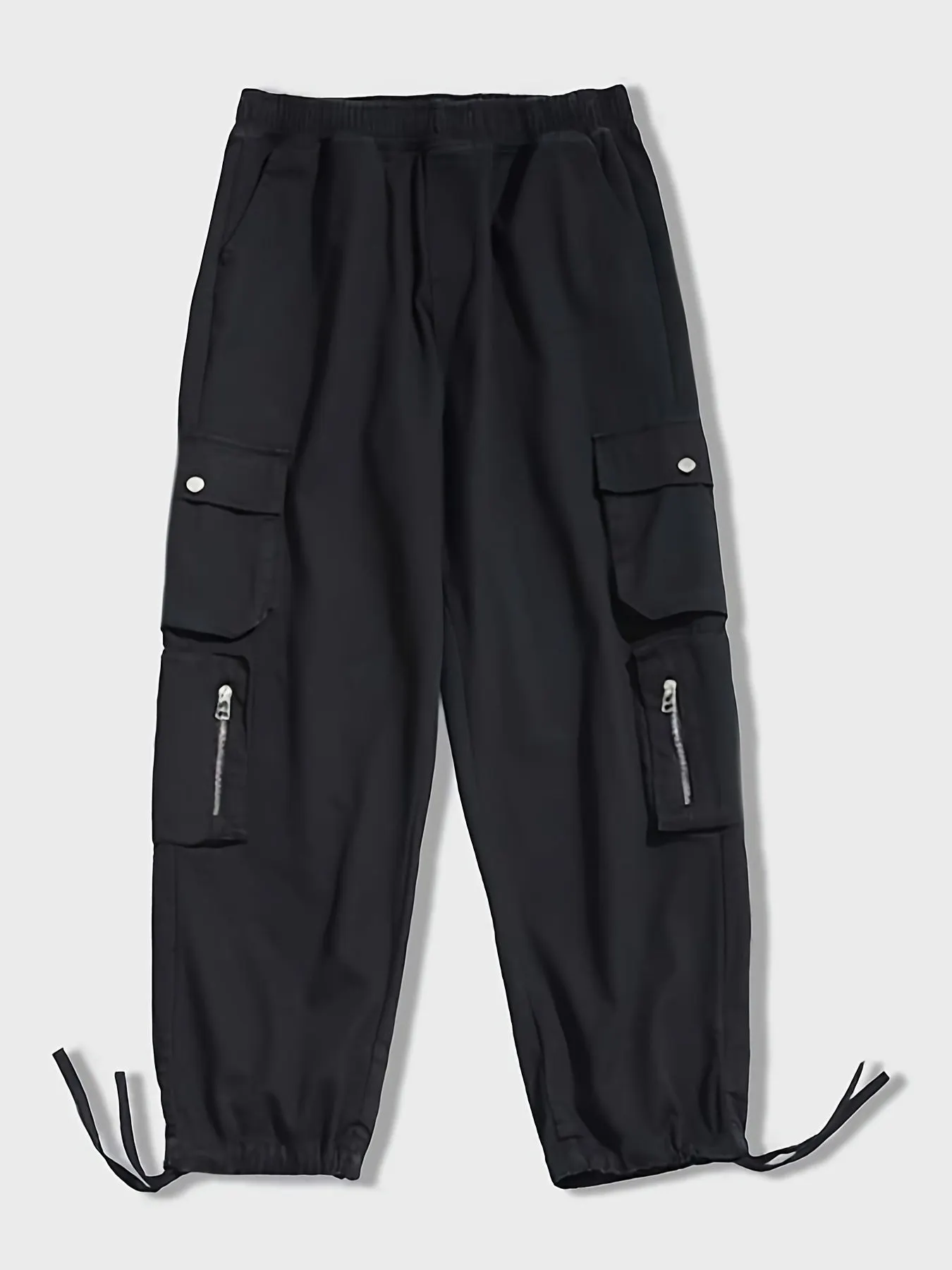 Maxct  Men's Casual Zipper Pockets Cargo Pants For All Seasons