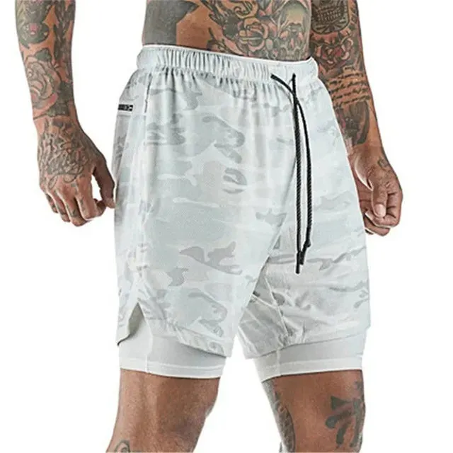 Men's 2-in-1 Double-Deck Sport Shorts Maxct - Image 12