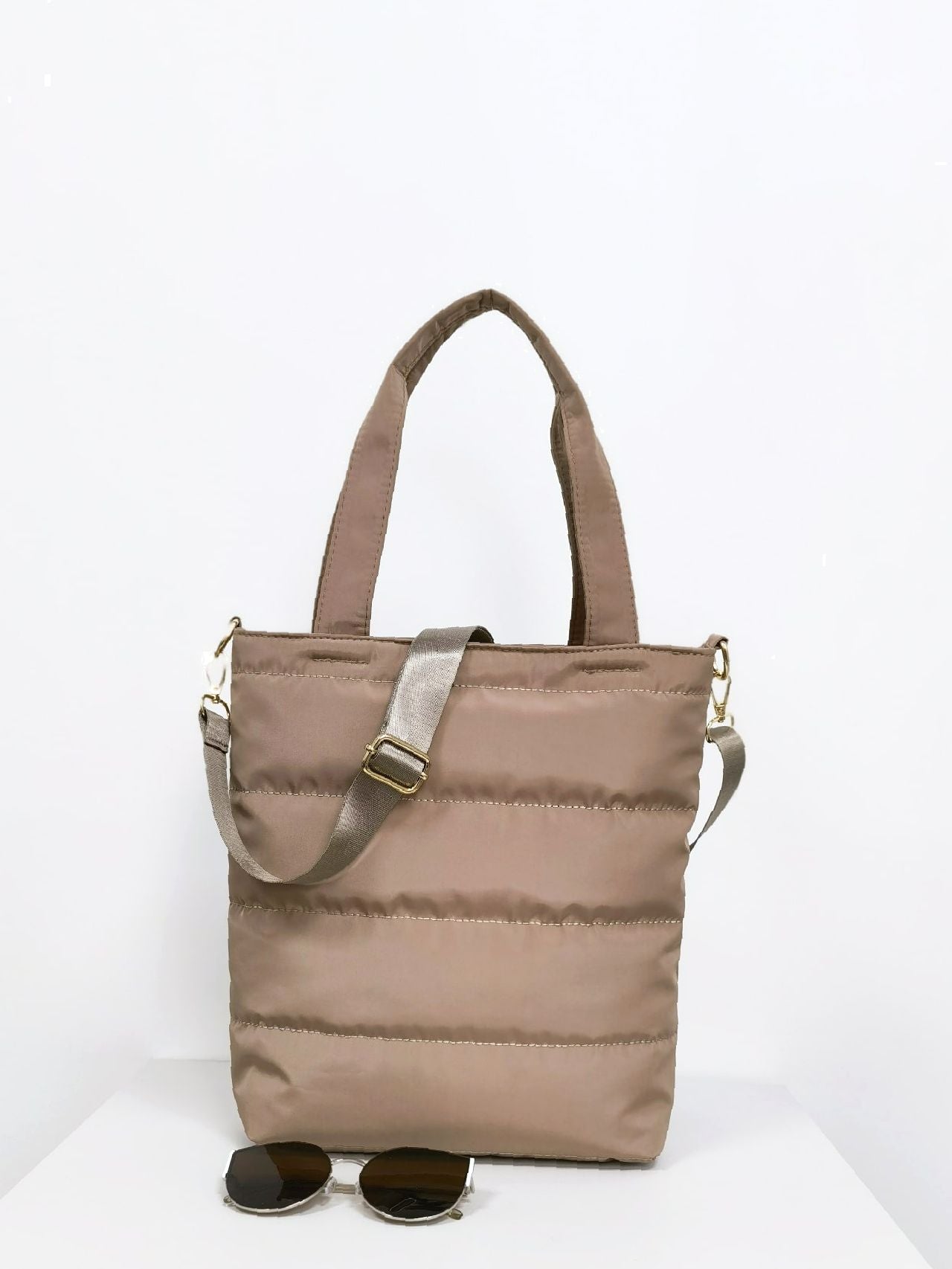 Maxct - Minimalist Ruched Tote Bag  - Women Tote Bags