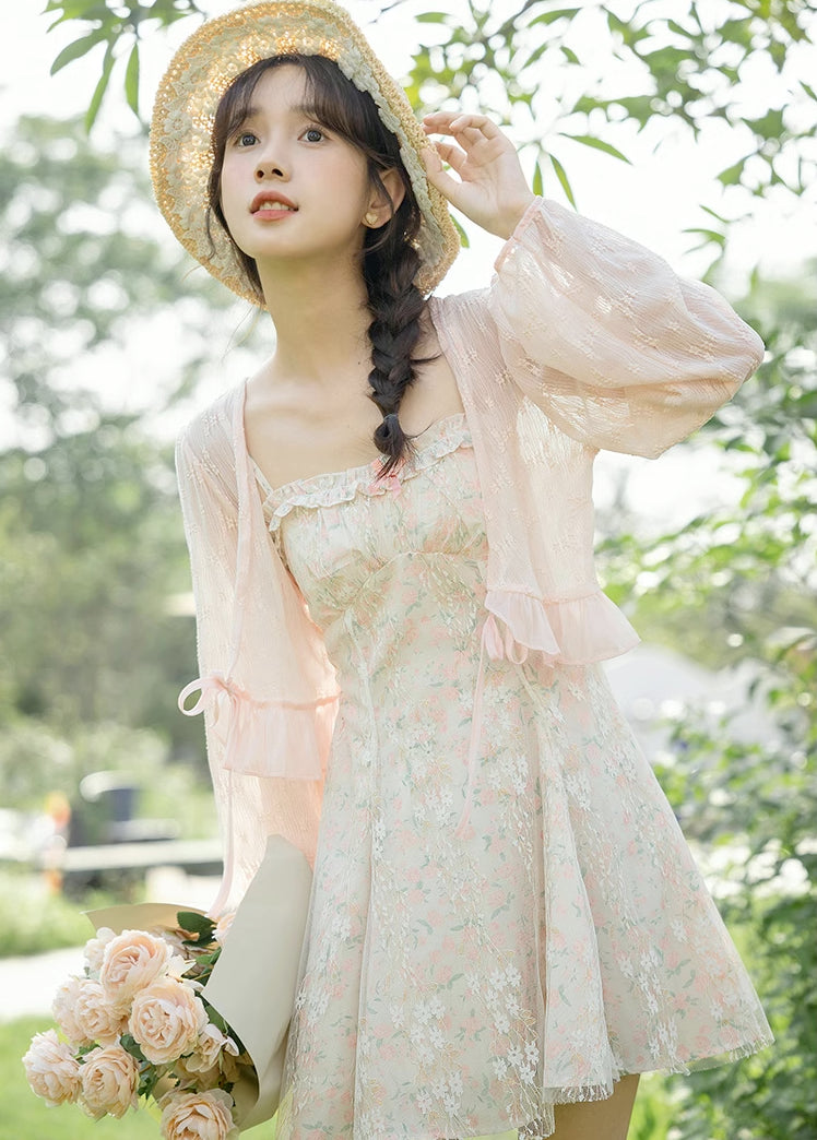Twirly Floral Mini Cami Dress Maxct