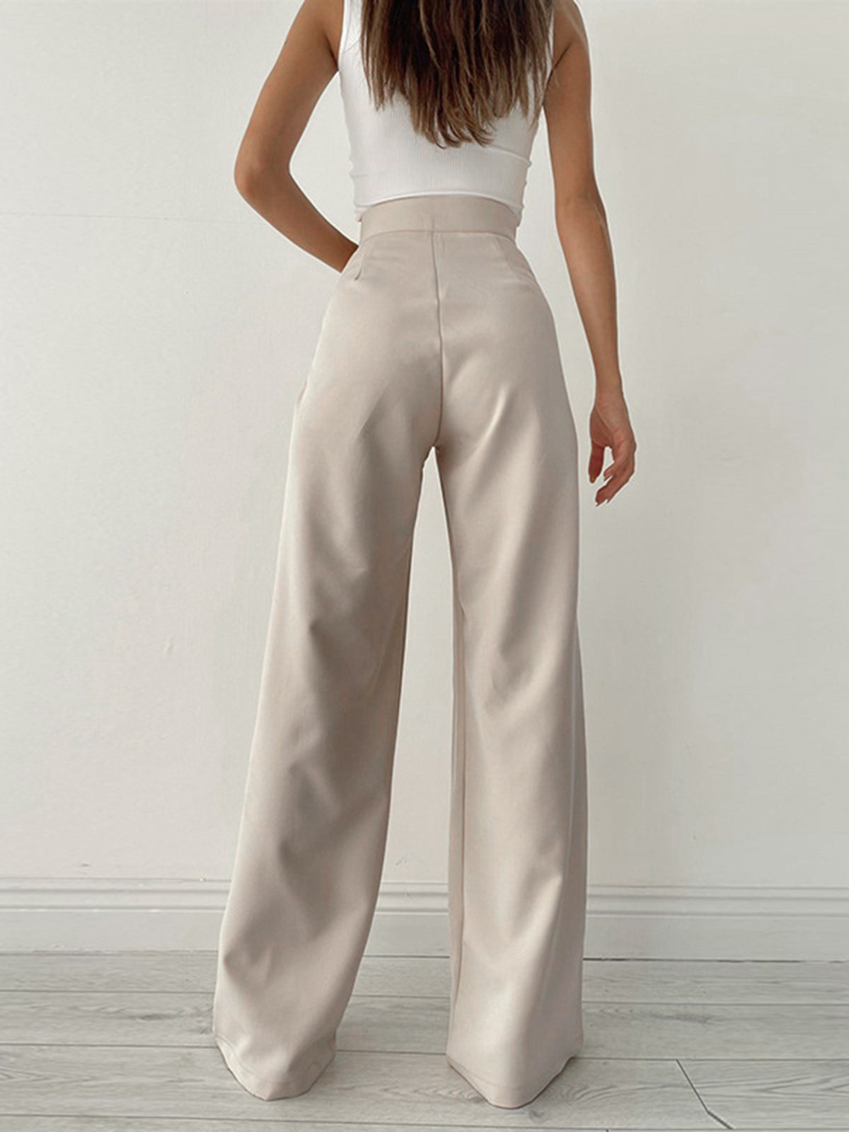 Maxct Palazzo Tied Wide Leg Dress Pants - Image 3