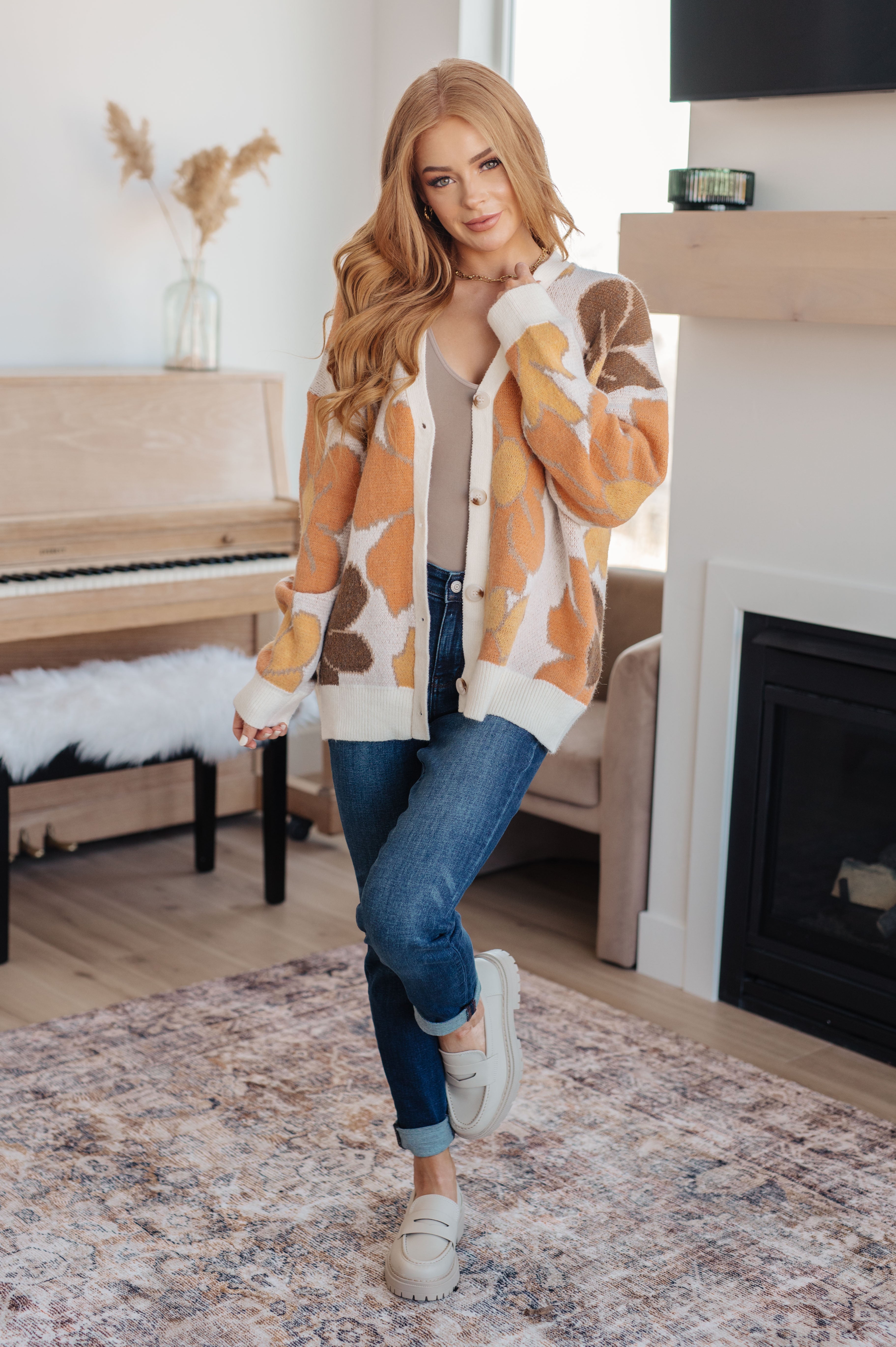 Maxct &Exquisitely Mod Floral Cardigan