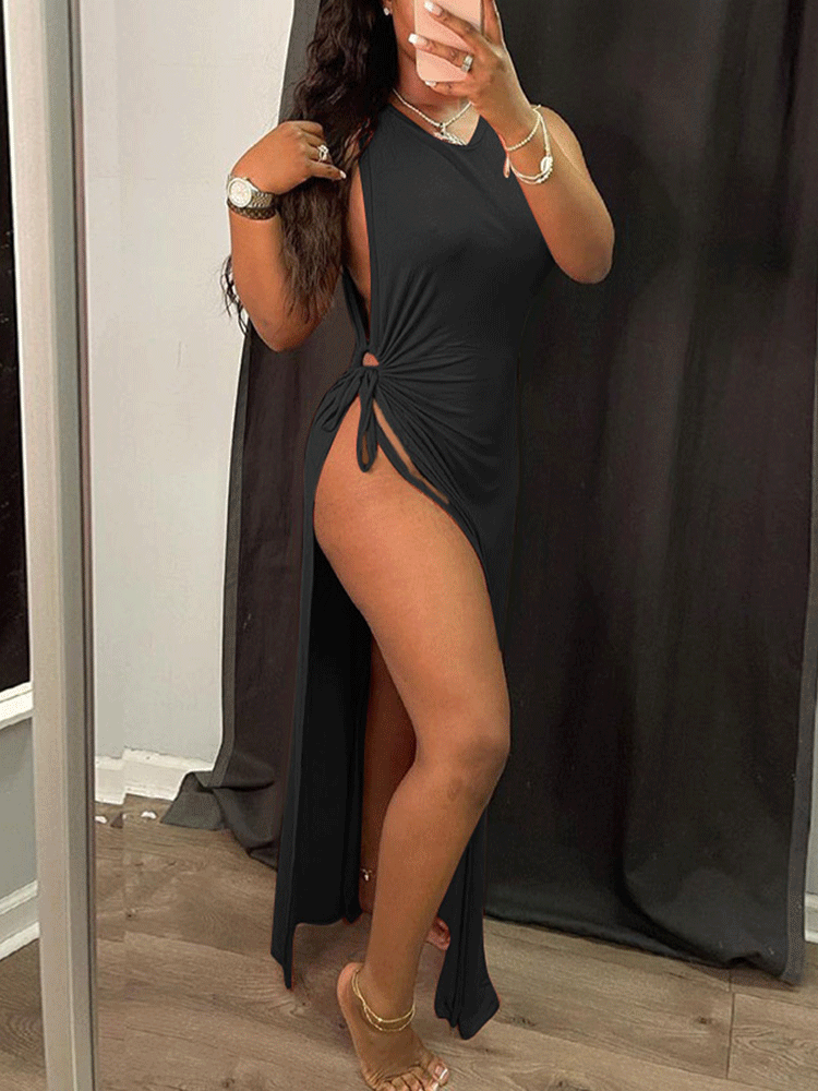 High Split Maxi Dress Maxct