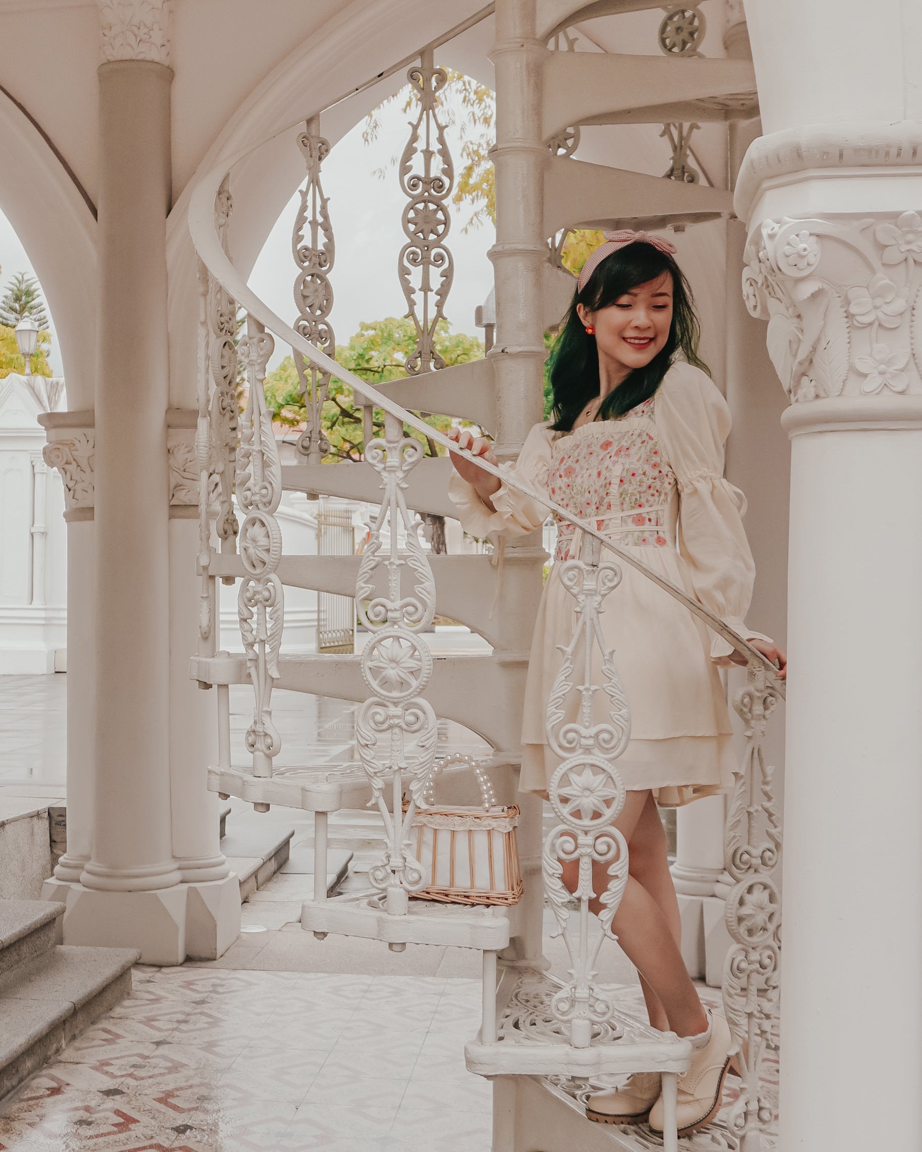 Florals In Bloom Ruffle Dress Maxct