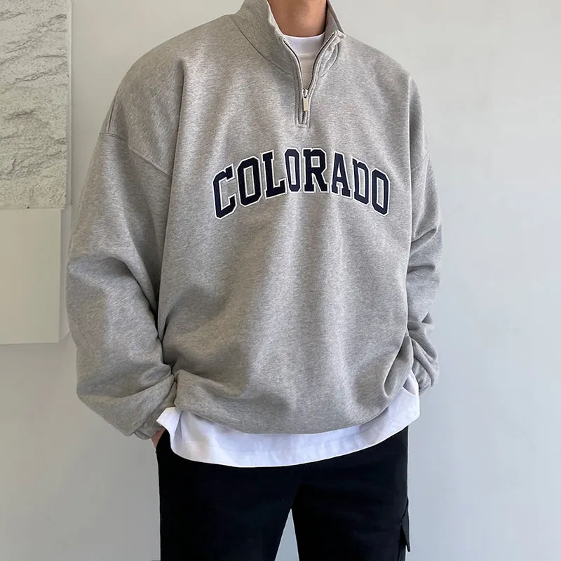 Maxct 4100 Half Zip-Up Colorado Turtleneck Sweater