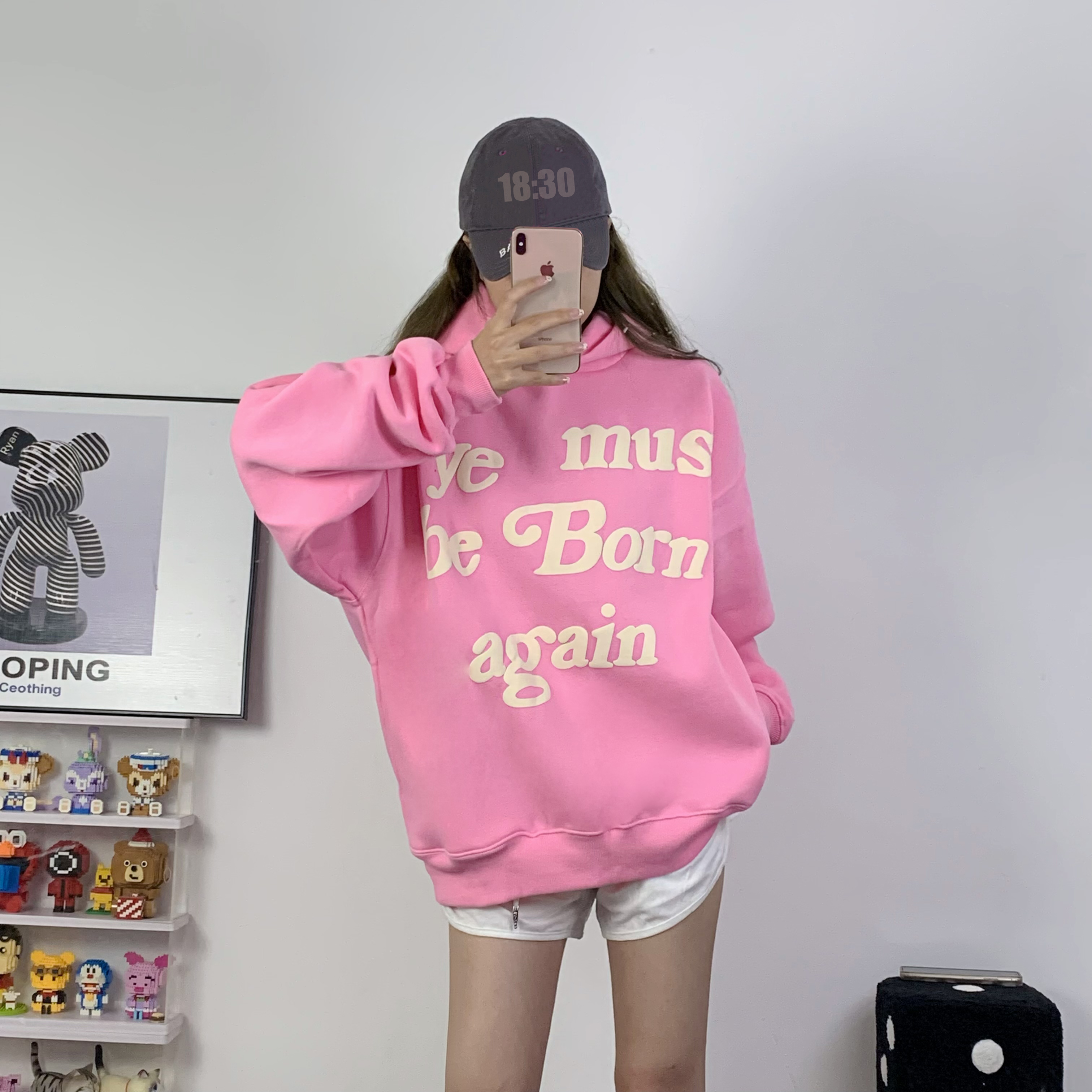 Kanye Hoodie - Ye Must Be Born Again Unisex Oversized