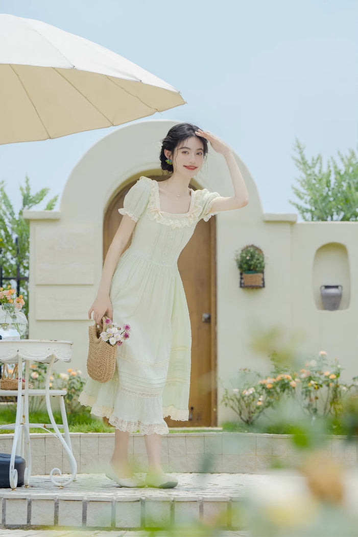 Sorbet Lace Midi Dress Maxct