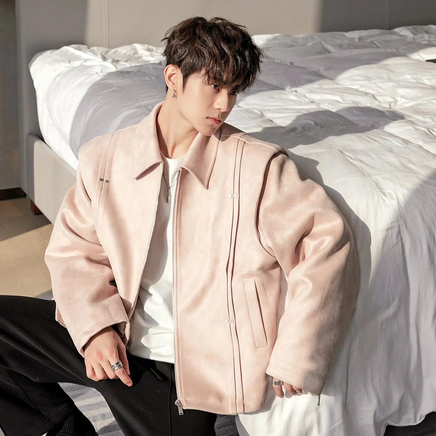 Maxct Thickened Lapel Cotton Jacket
