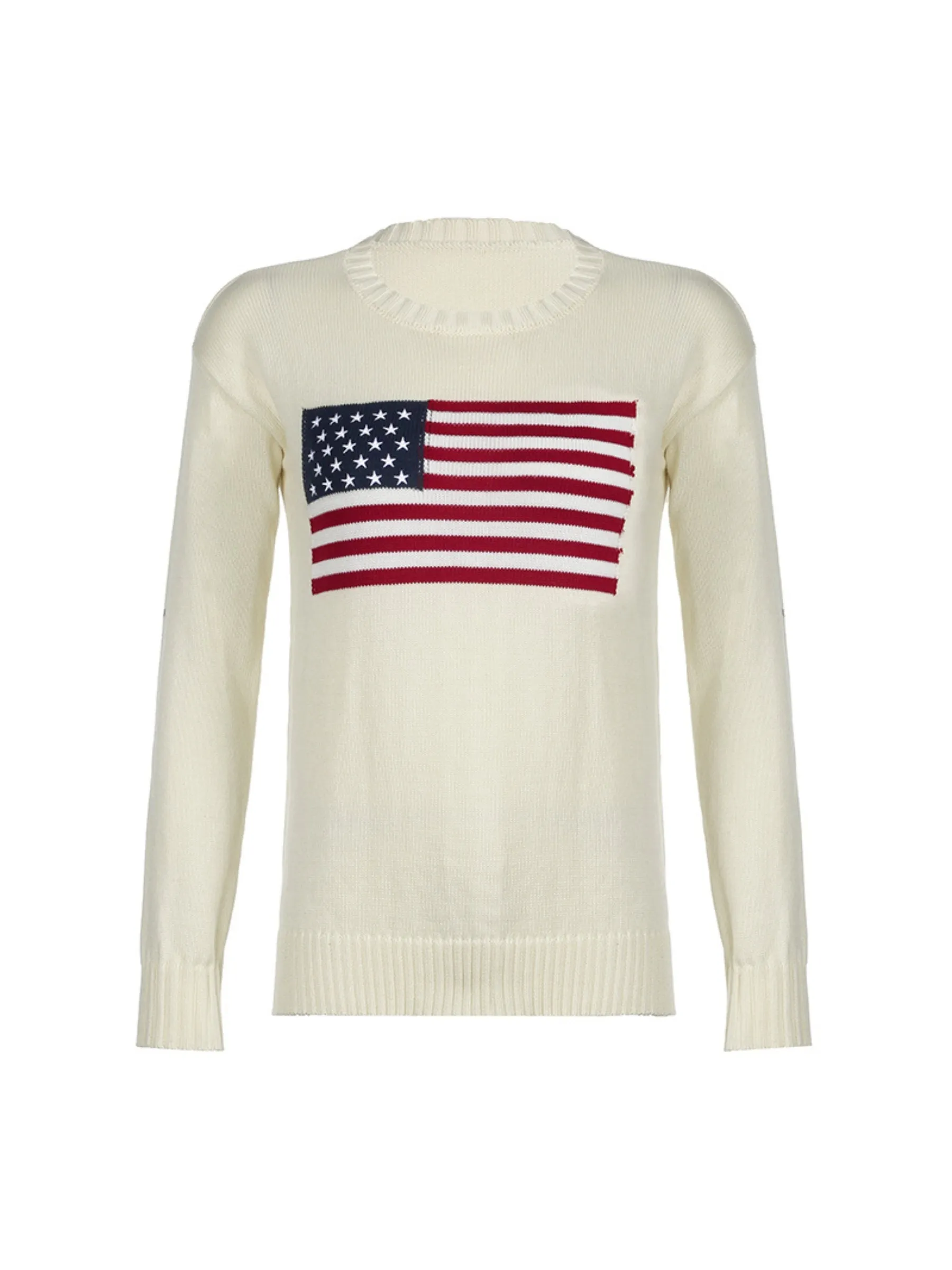 Maxct Mable American Flag Sweater