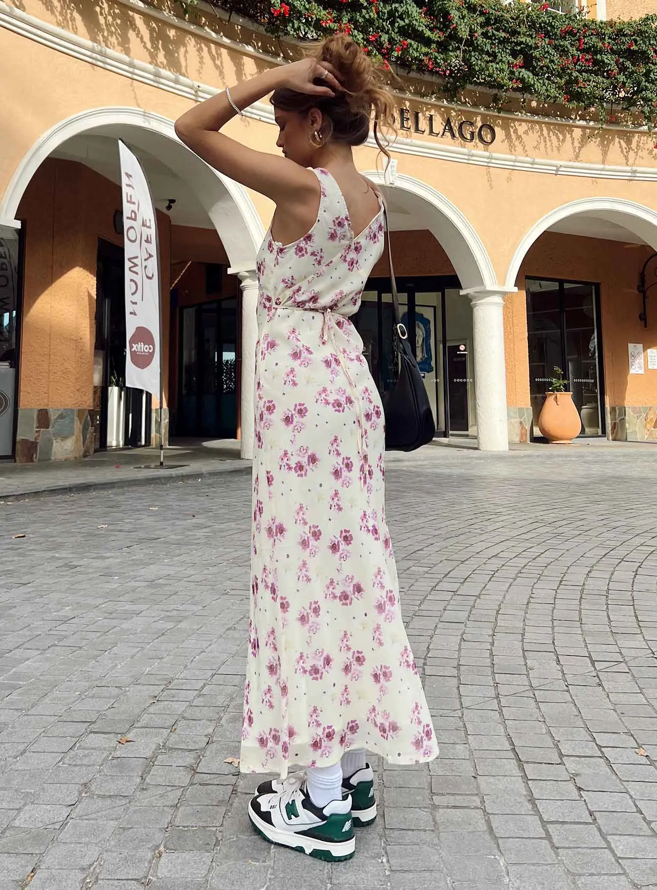 Maxct Nellie Maxi Dress Yellow Floral