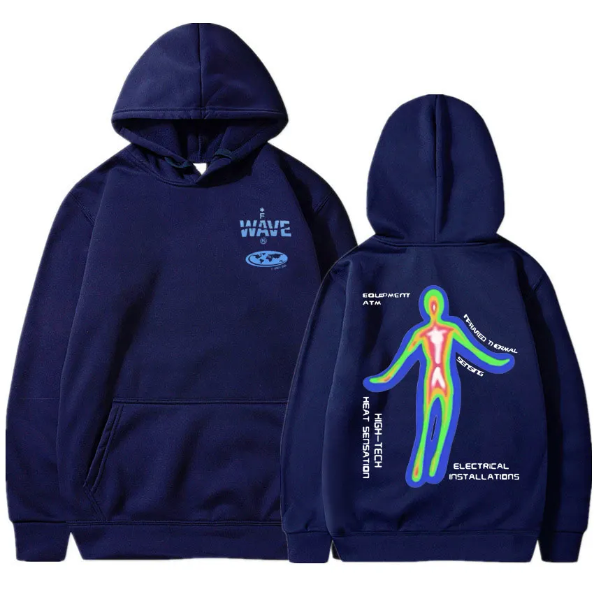 Unisex Thermal Graphic Print Hoodies