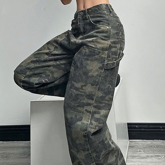 90's Camouflage Cargo Jeans Maxct
