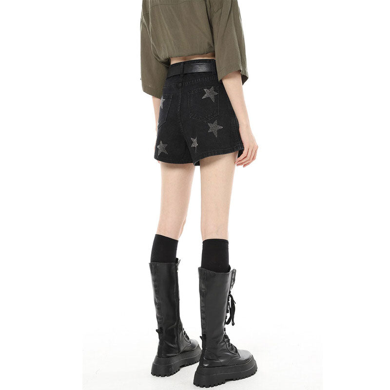 Superstar Behavior Rhinestone Shorts Maxct - Image 8