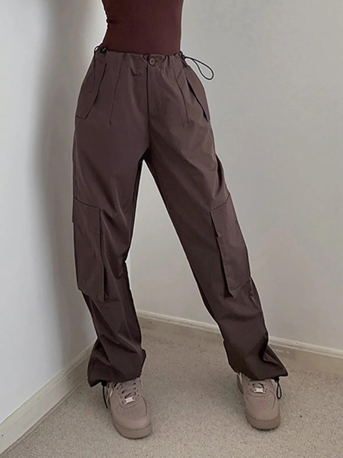 Maxct Boho Cargo Parachute Pants