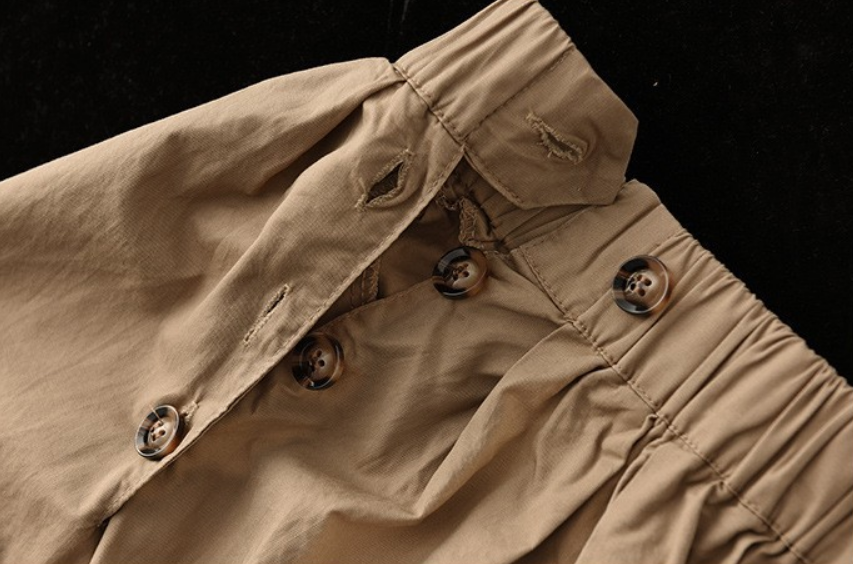 Maxct Women Autumn Retro Cotton Casual Pants