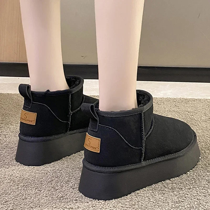 Waterproof and Anti-slip Snow Boots for Women Maxct