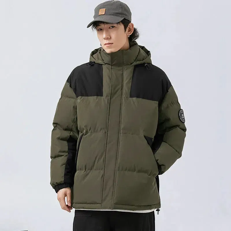 Maxct Velvet Hooded Cotton Jacket