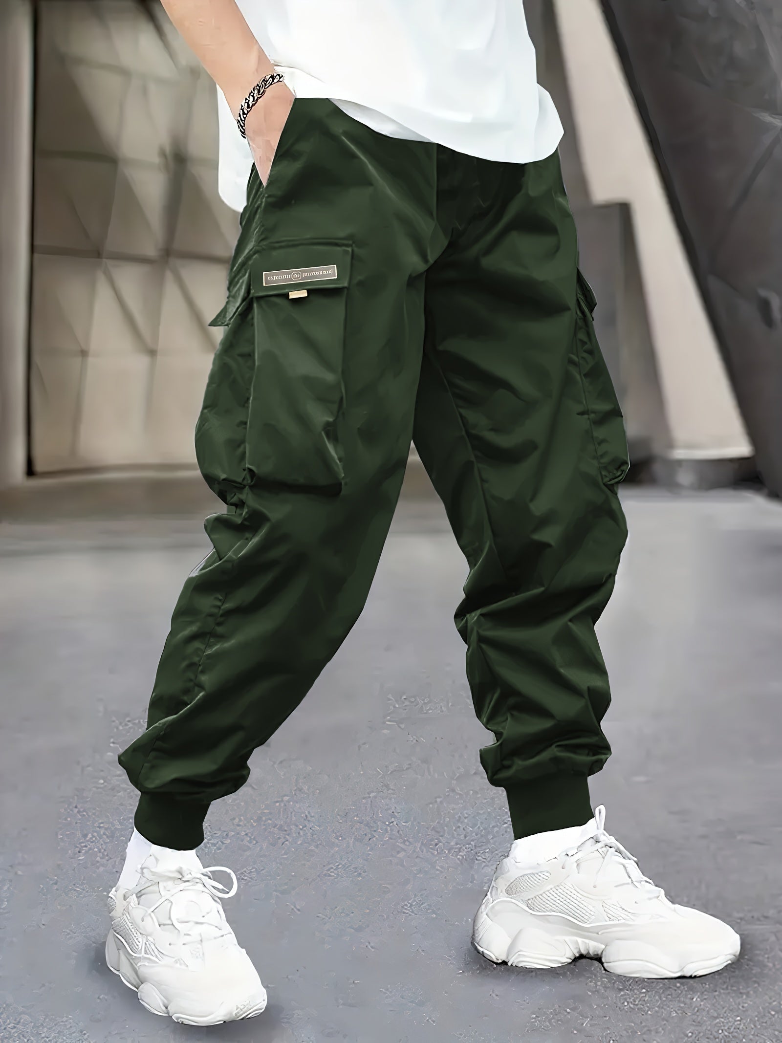 Maxct  Men's Active Cargo Pants - Multi Pockets, Breathable & Stretchy Sweatpants For Outdoor Adventures