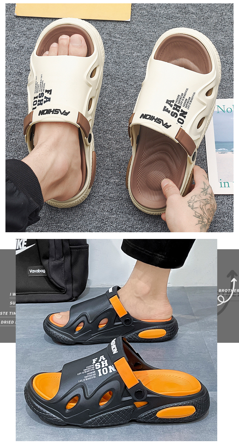 Comfortable Thick Bottom Sandals: Wear-Resistant for Indoor/Outdoor Unisex Use - true deals club