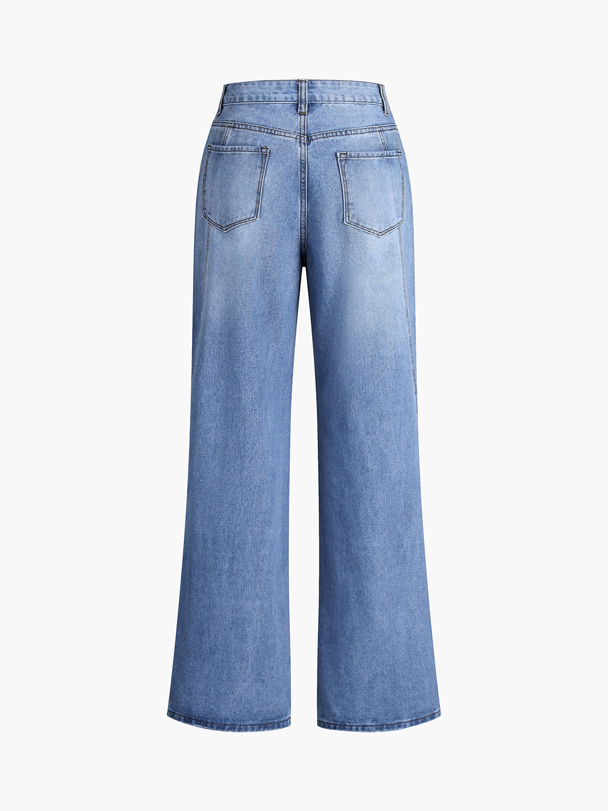 Maxct Vintage Denim Straight Leg Pants