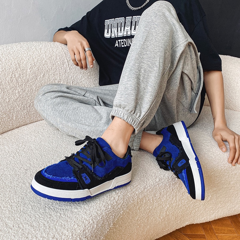 Classic Color-block Sneakers - true deals club