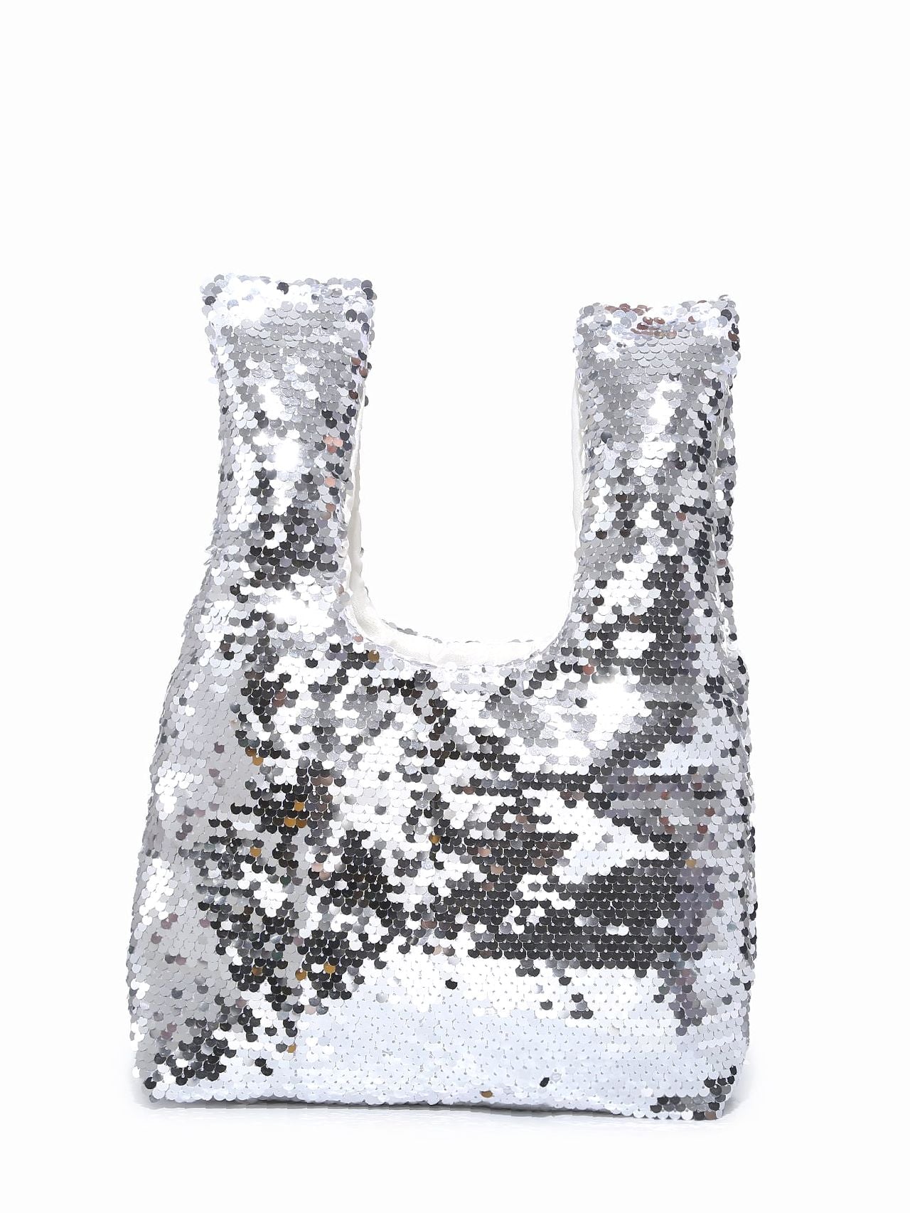 Maxct - Sequin Decor Top Handle Bag  - Women Tote Bags