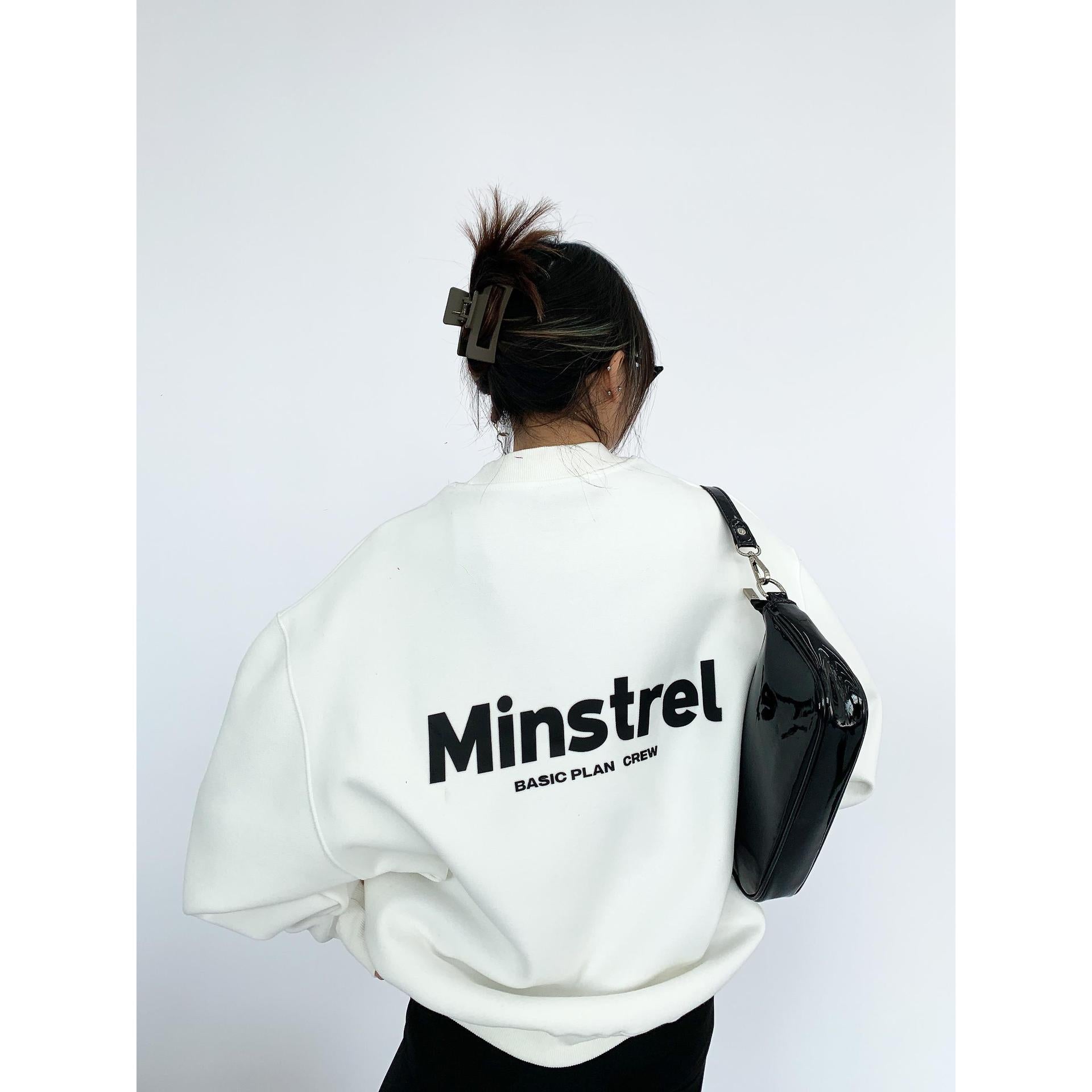 Maxct Crew Neck Logo Graphic Sweatshirt