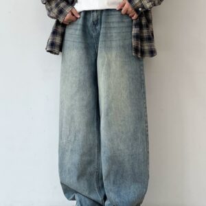EVER Loose Wide-leg Jeans Maxct