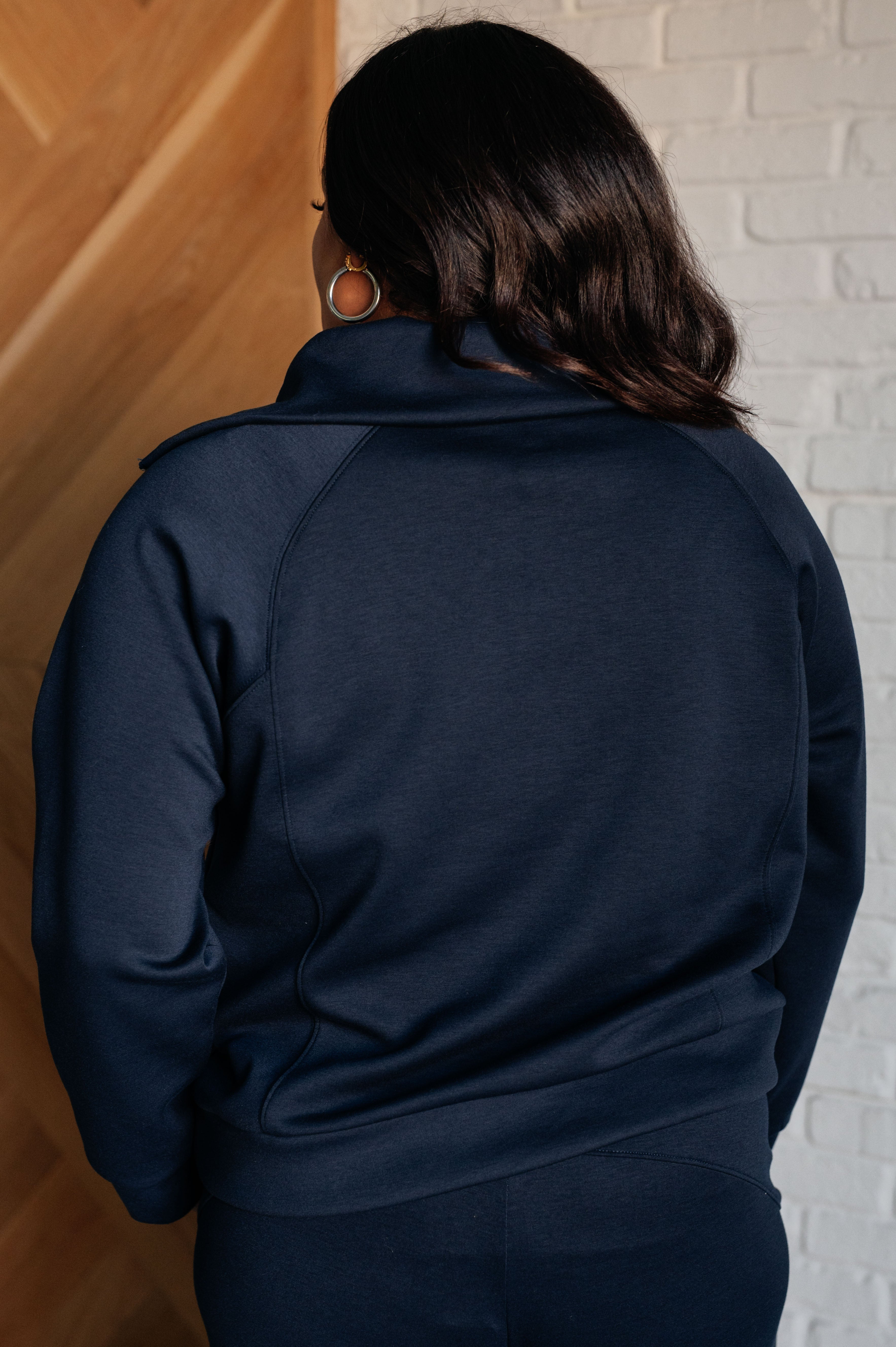 Maxct &Hamptons Travel Half Zip Pullover in Navy