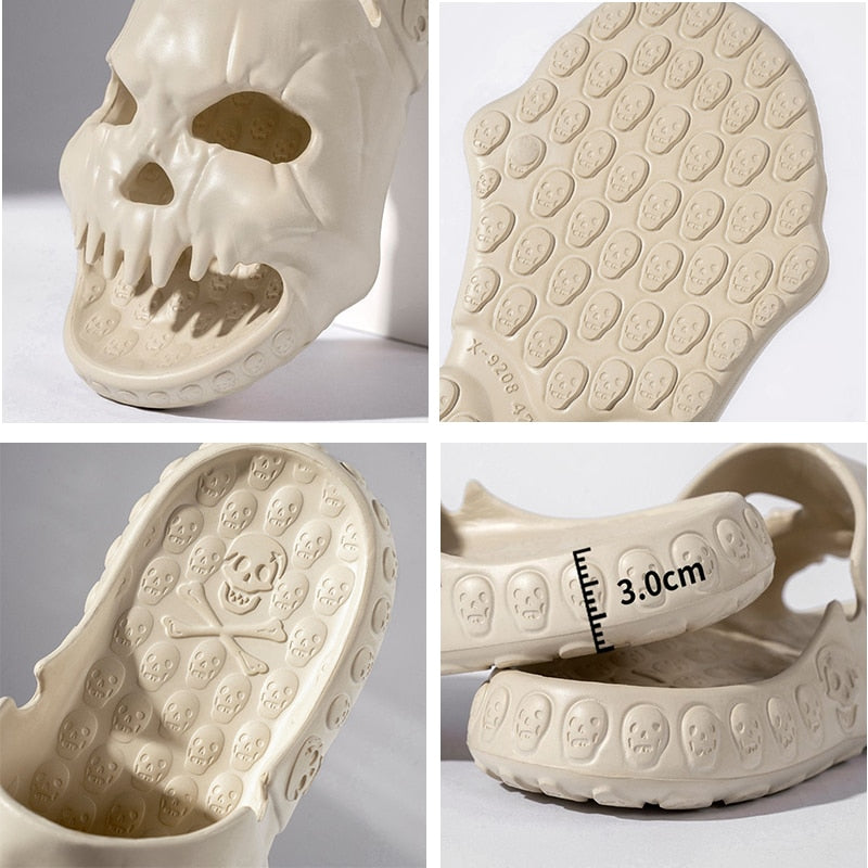 Skull Slide Sandals Unisex Maxct